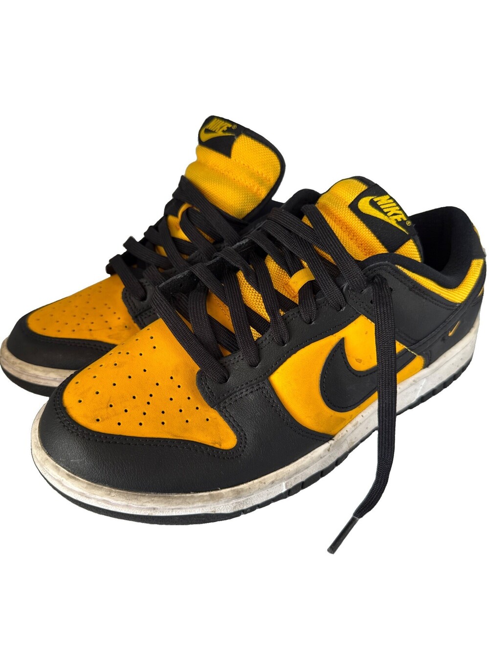 Nike Low Dunk Yellow/Black, Size 8.5 Men (Needs Insoles)
